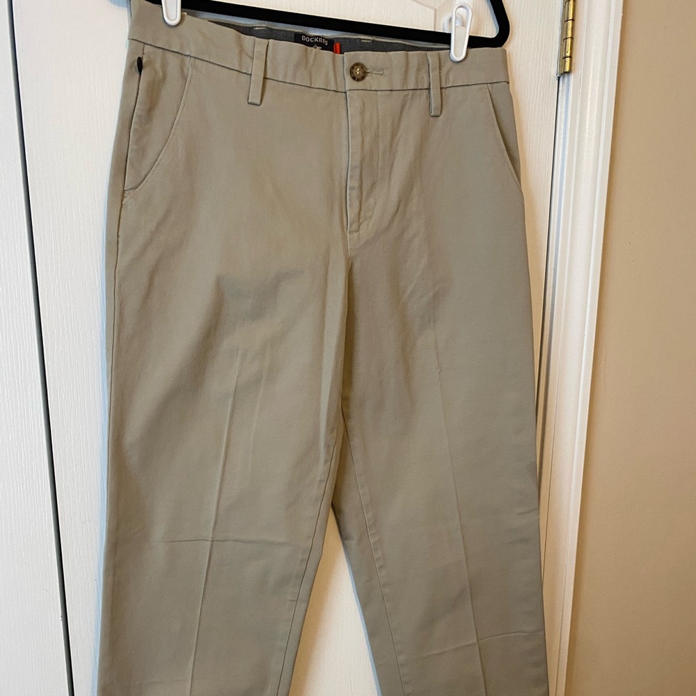NWOT Men’s Smart 360 Flex Khaki’s Size 32x32 Flat Front Boot Cut